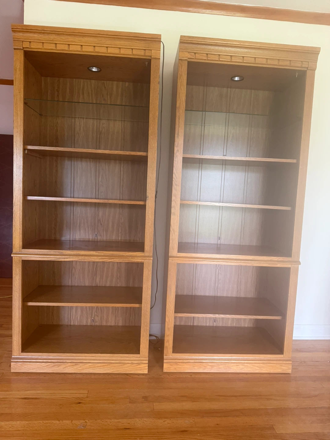Set of 2 Wooden Bookcases - photo 5