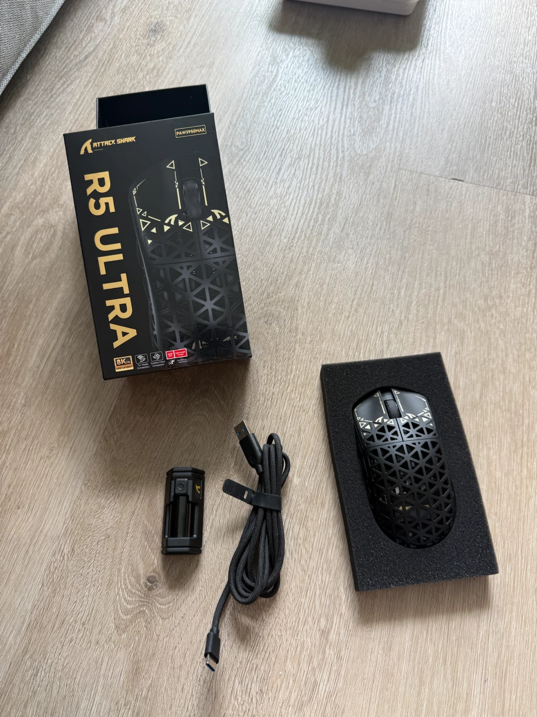 Attack Shark R5 Ultra Wireless Gaming Mouse - photo 2
