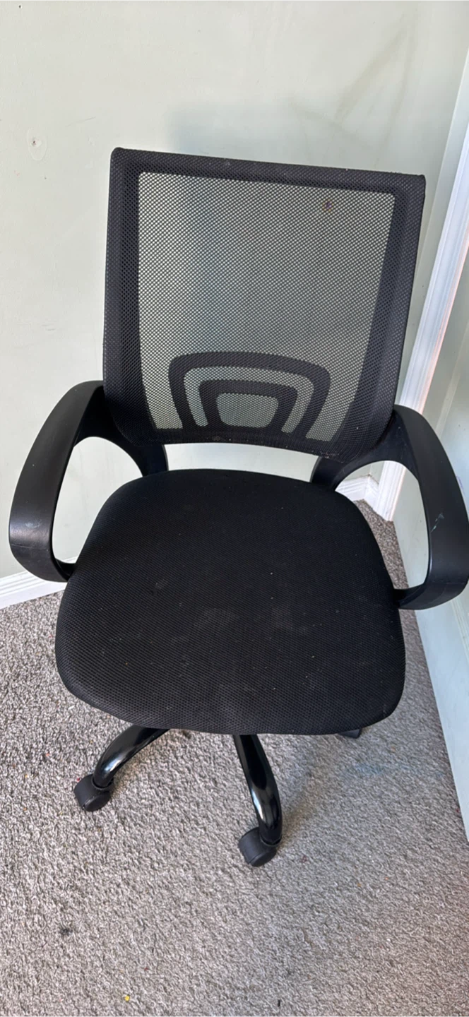 Black Mesh Office Chair - photo 4