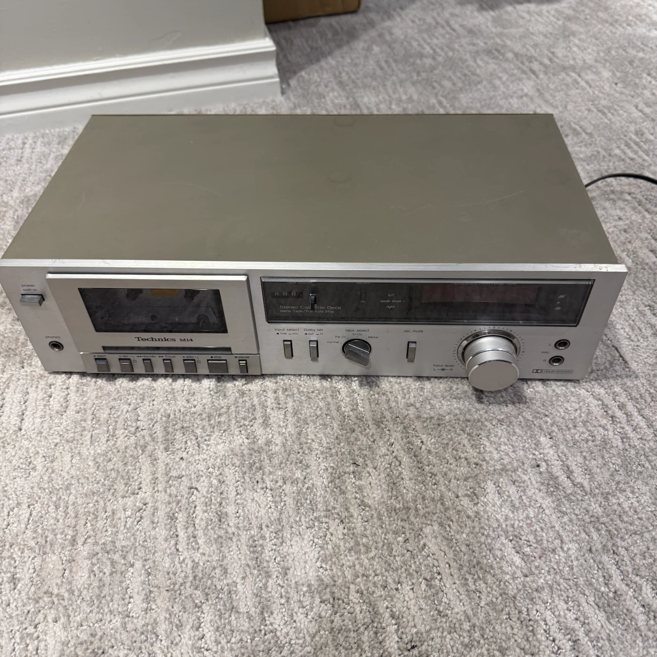 Technics RS-M14 Stereo Cassette Deck