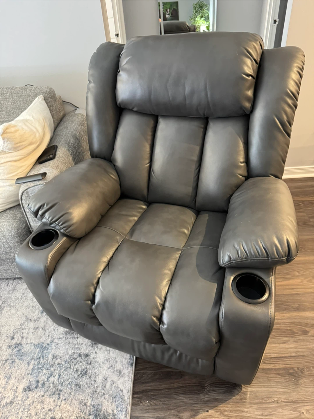 Power Lift Recliner - Grey