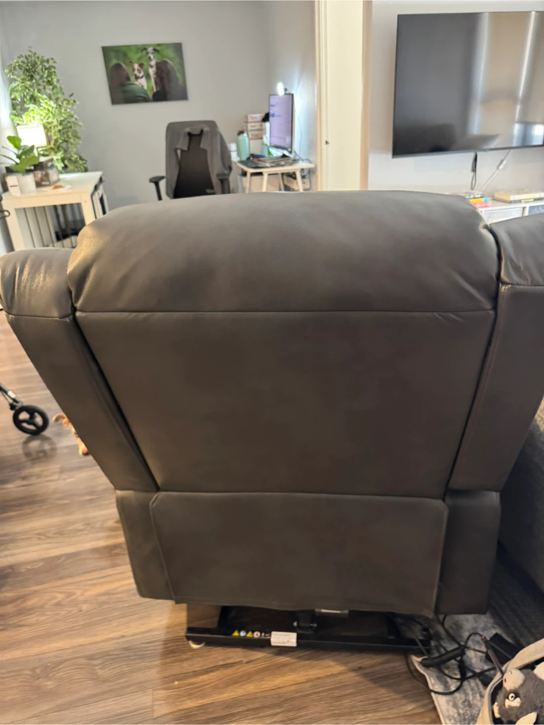 Power Lift Recliner - Grey - photo 2