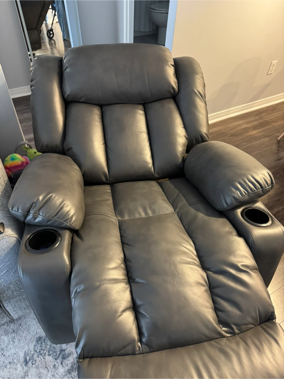 Power Lift Recliner - Grey - photo 3