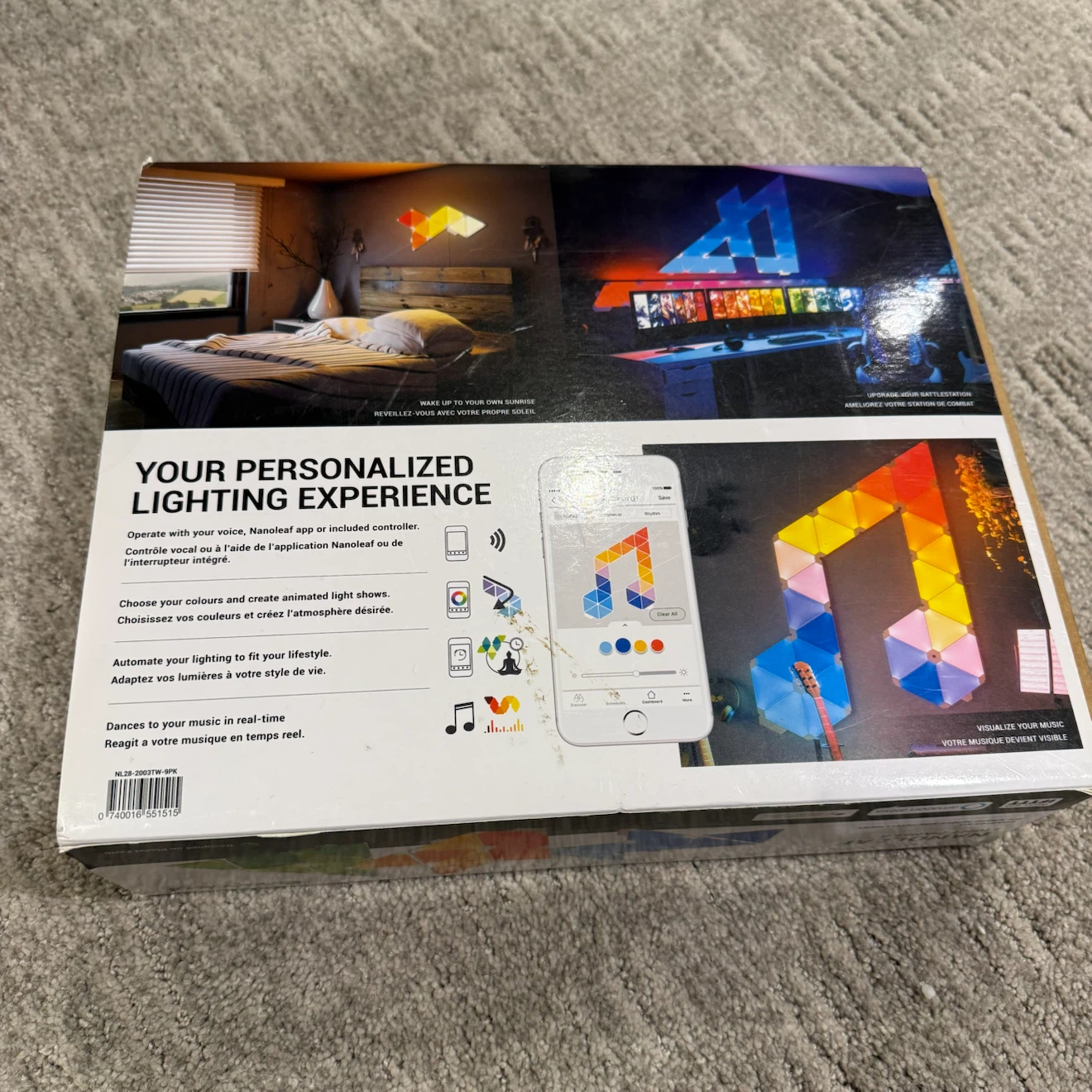 Nanoleaf Light Panels - 9 Panels + Rhythm Edition - photo 2