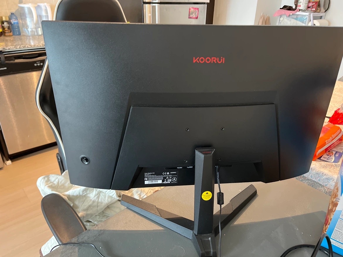 KOORUI 27" Curved Gaming Monitor - photo 2