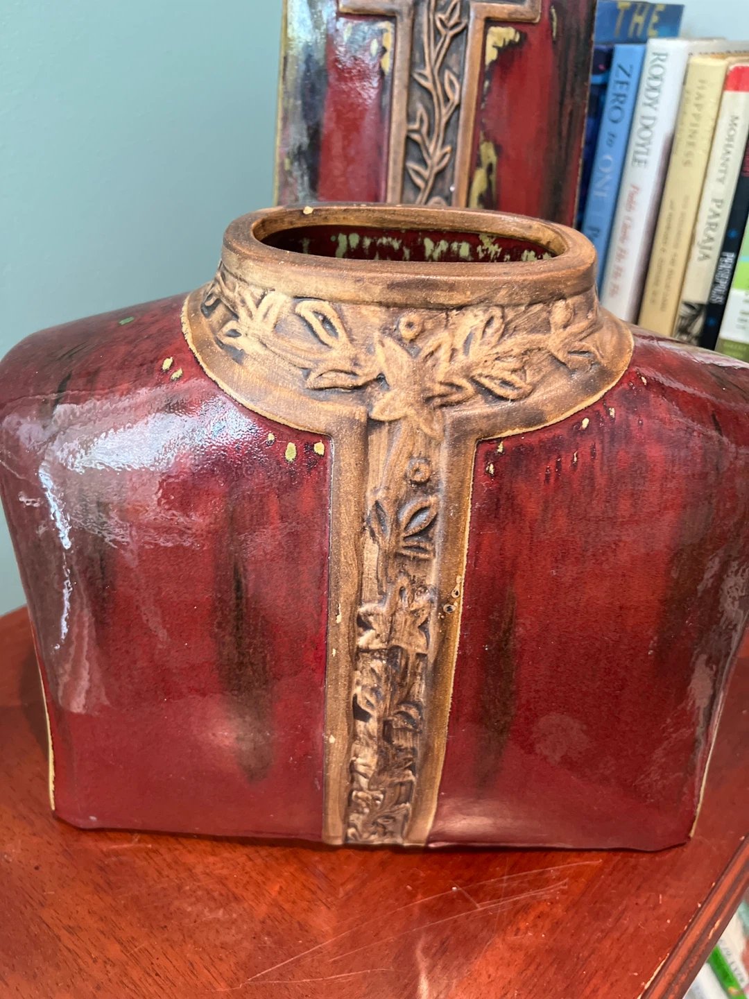 Chinese collar style vase, stunning! - photo 4