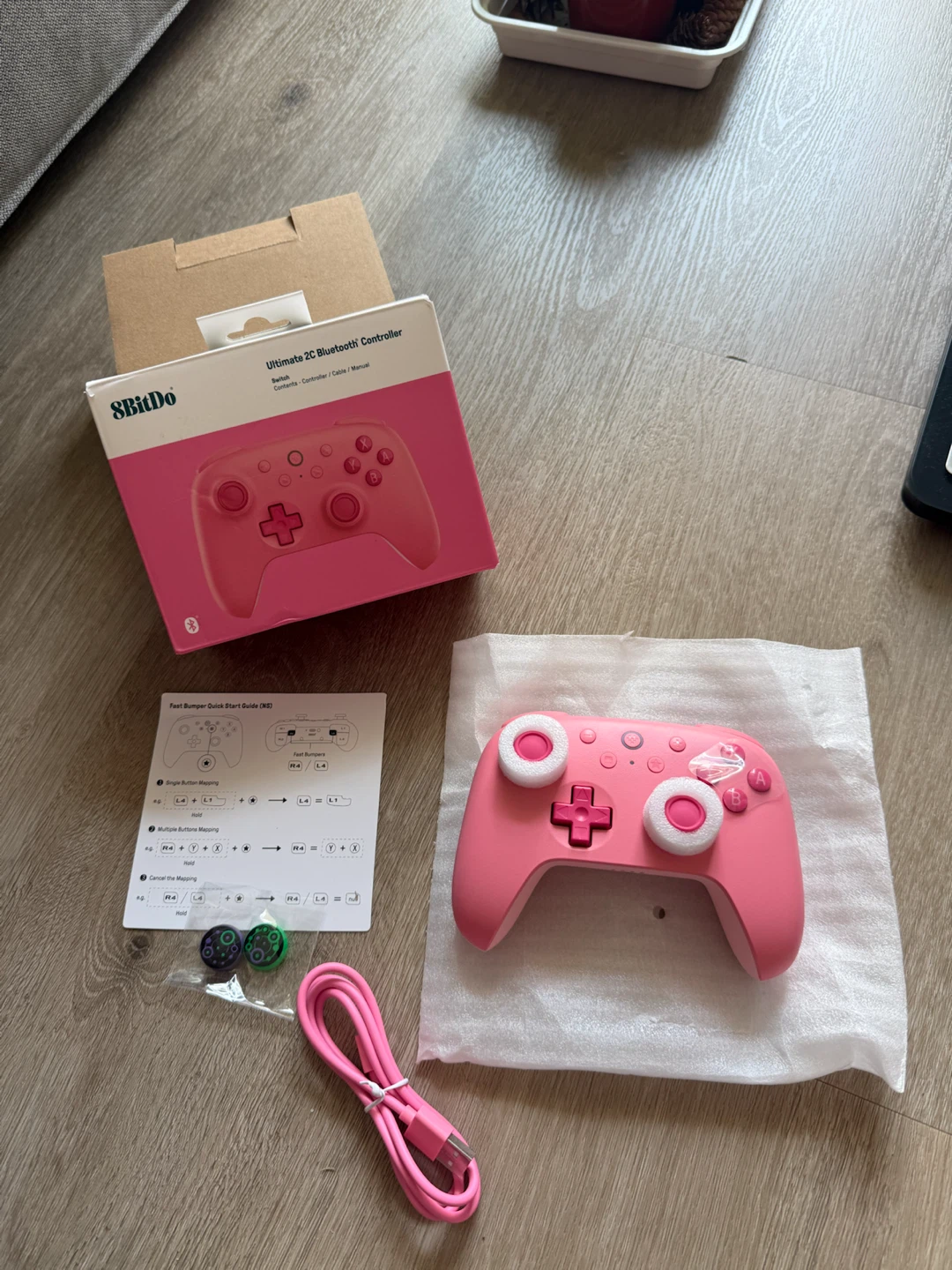 8BitDo Ultimate 2C Bluetooth Controller - Pink