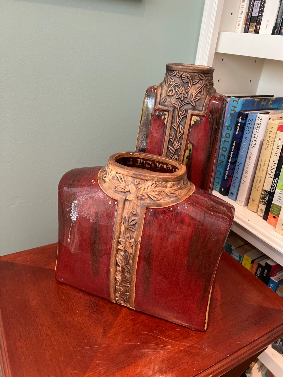 Chinese collar style vase, stunning! - photo 5
