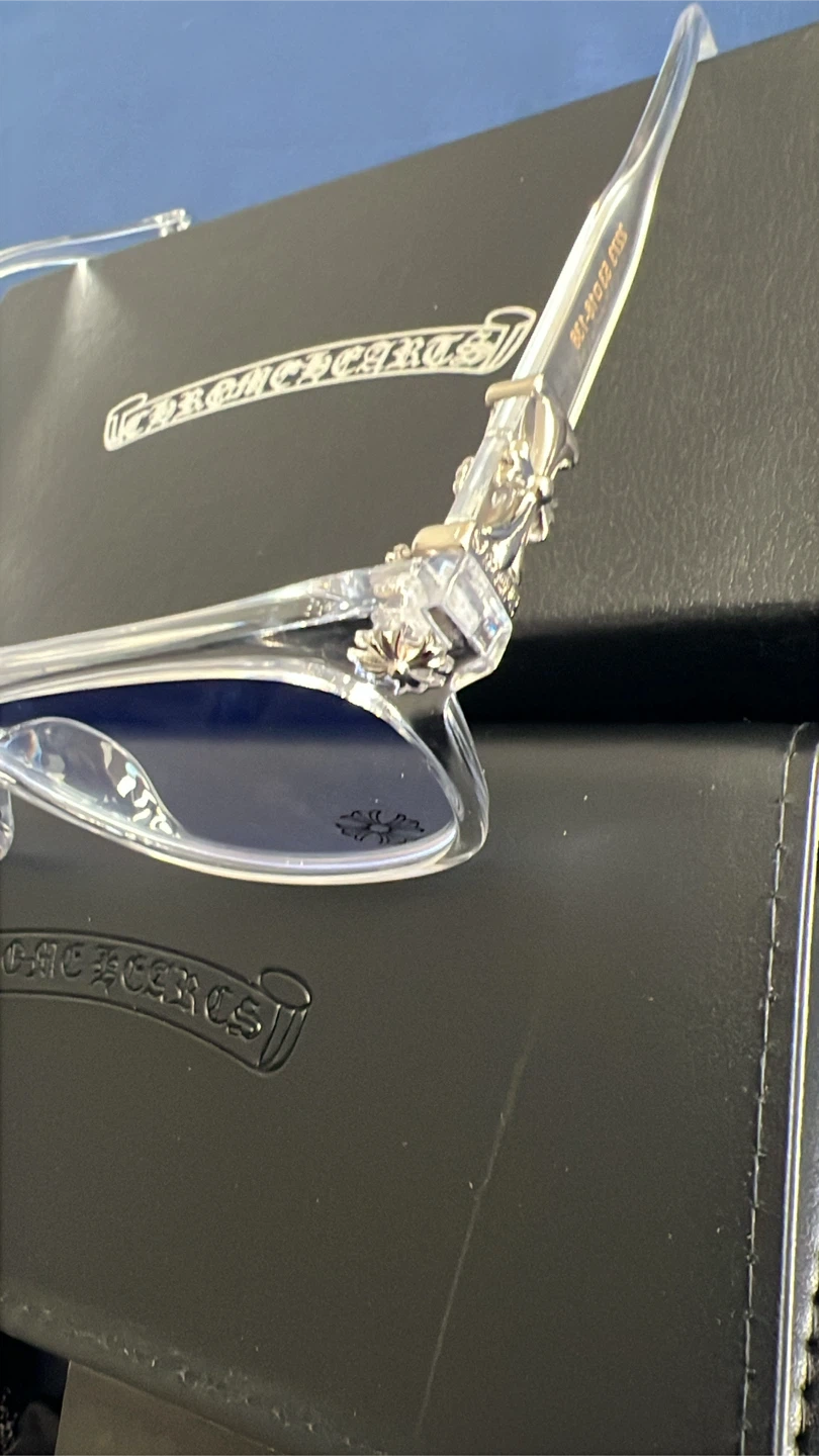 Chrome Hearts Clear Frame Glasses - photo 2