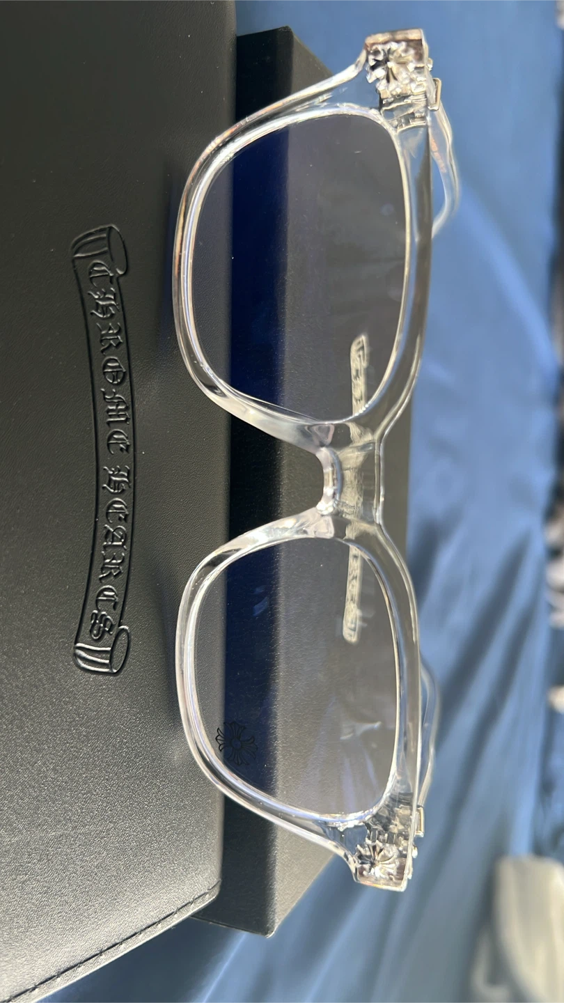 Chrome Hearts Clear Frame Glasses - photo 3