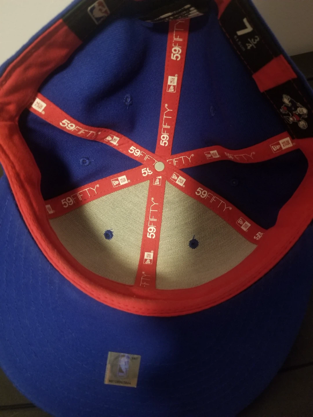 **SEND OFFER** NBA 76ers Fitted Hat 7” 3/4 - photo 3