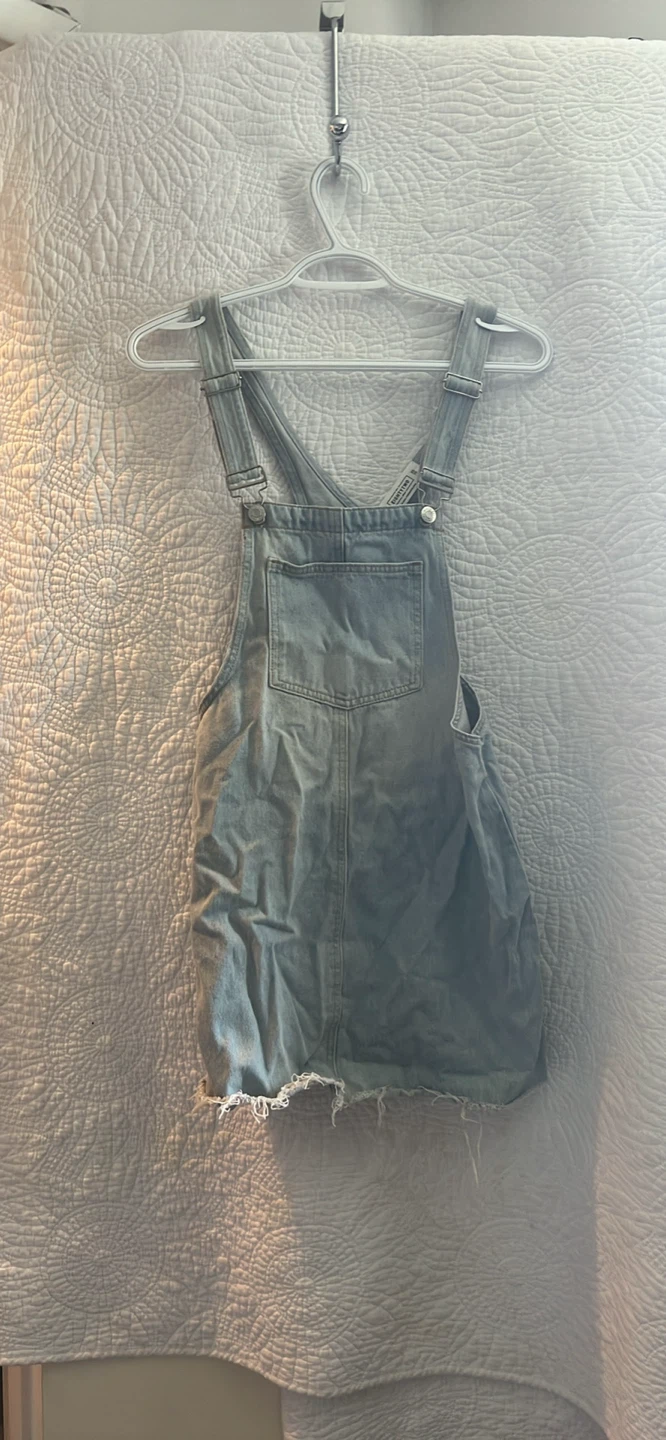 EIGHTYTWODenim Pinafore Dress