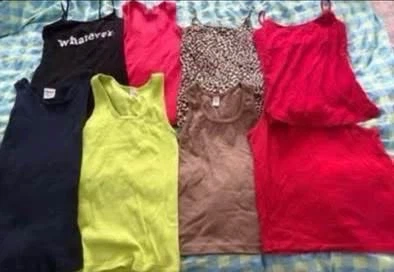 8 tank tops (New) (Medium/Large) (All for Free)