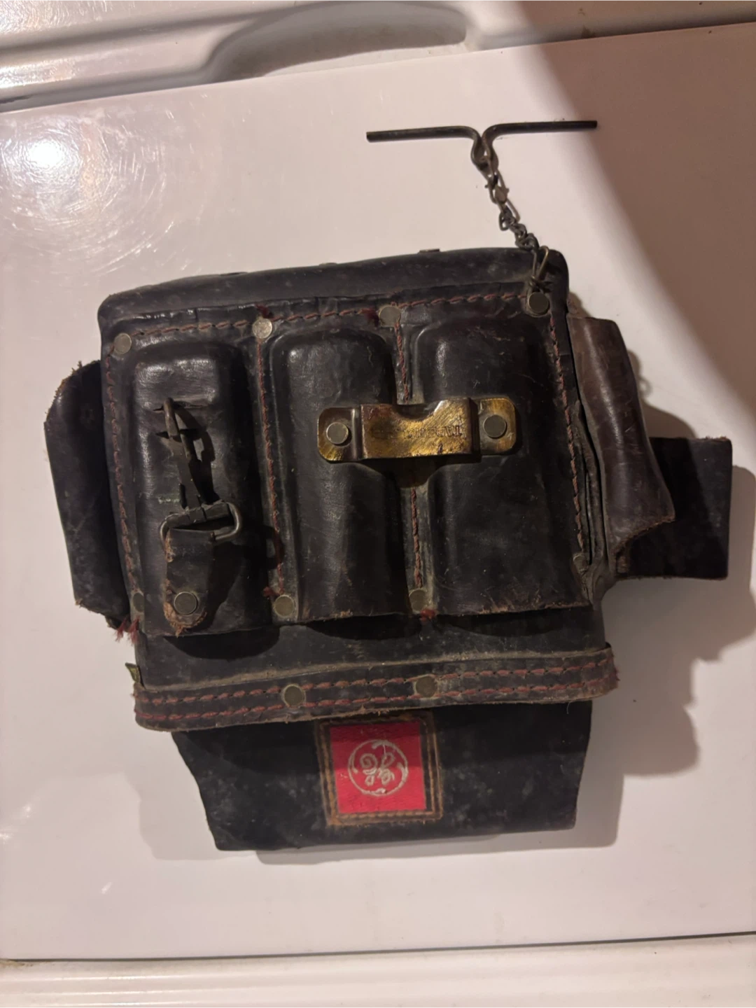 Vintage Leather Tool Pouch