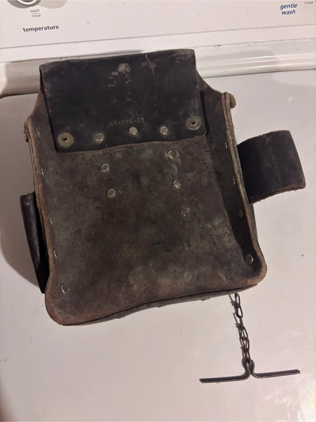 Vintage Leather Tool Pouch - photo 2