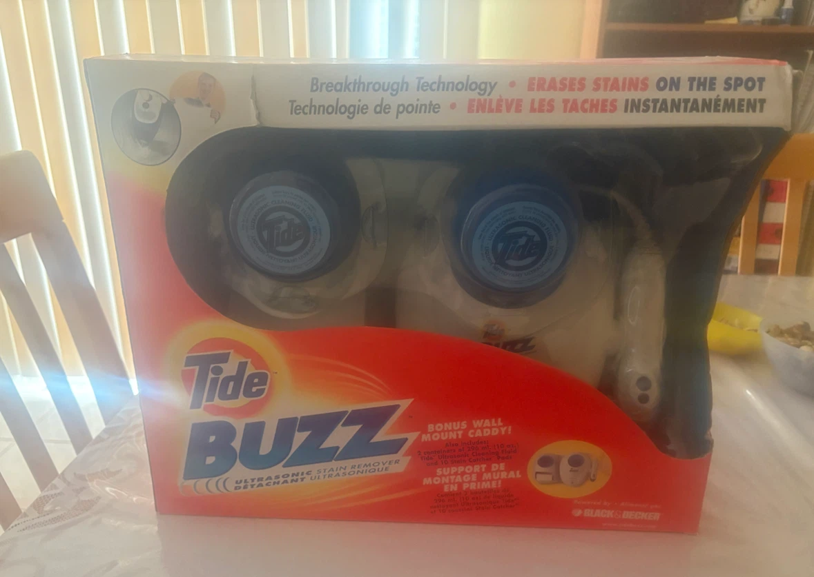Tide buzz ultrasonic stain remover (New)