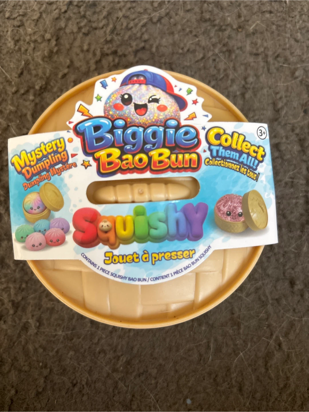 Biggie Bao Bun Squishy Toy