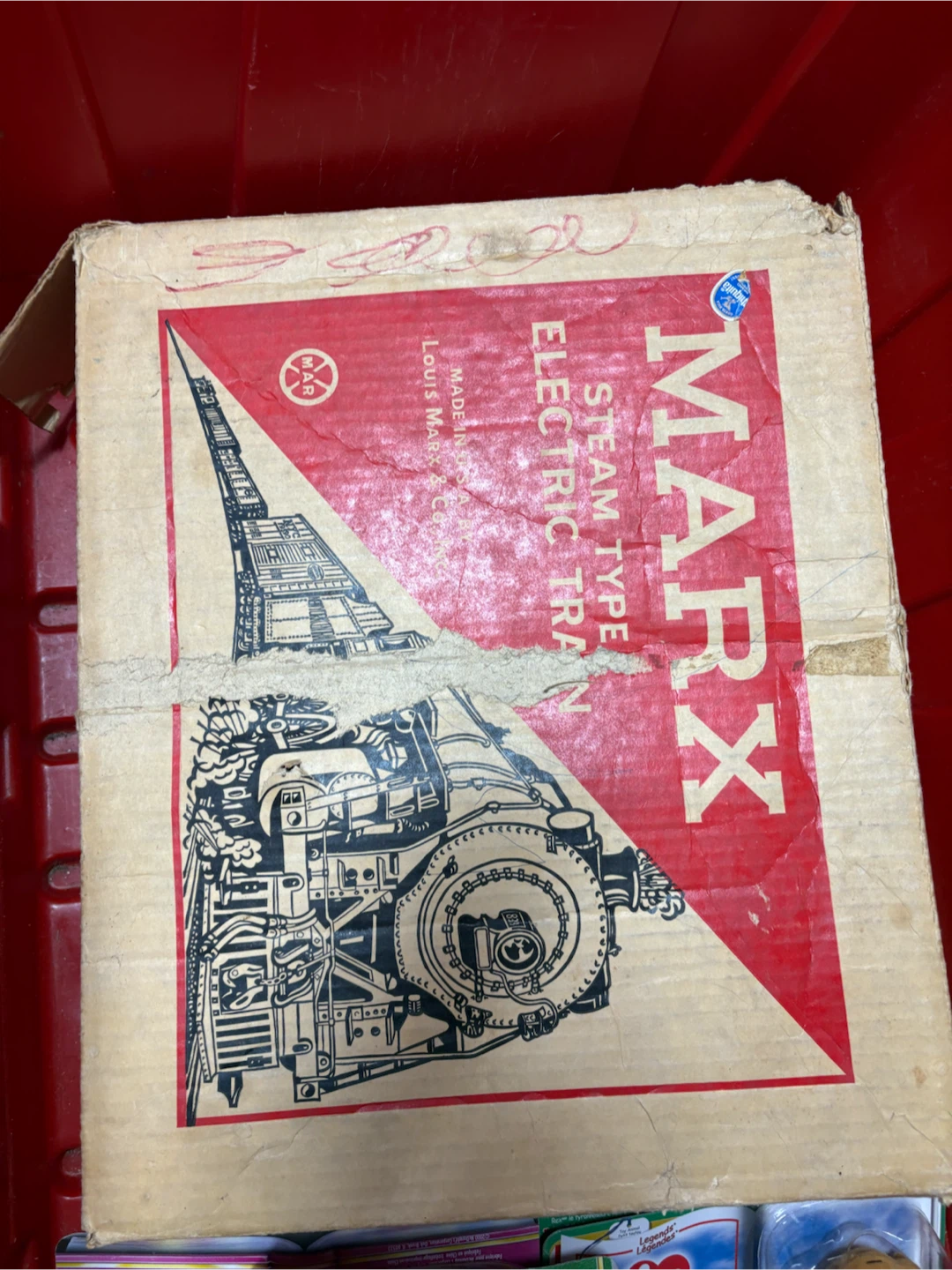 MARX Steam Type Electric Train Set