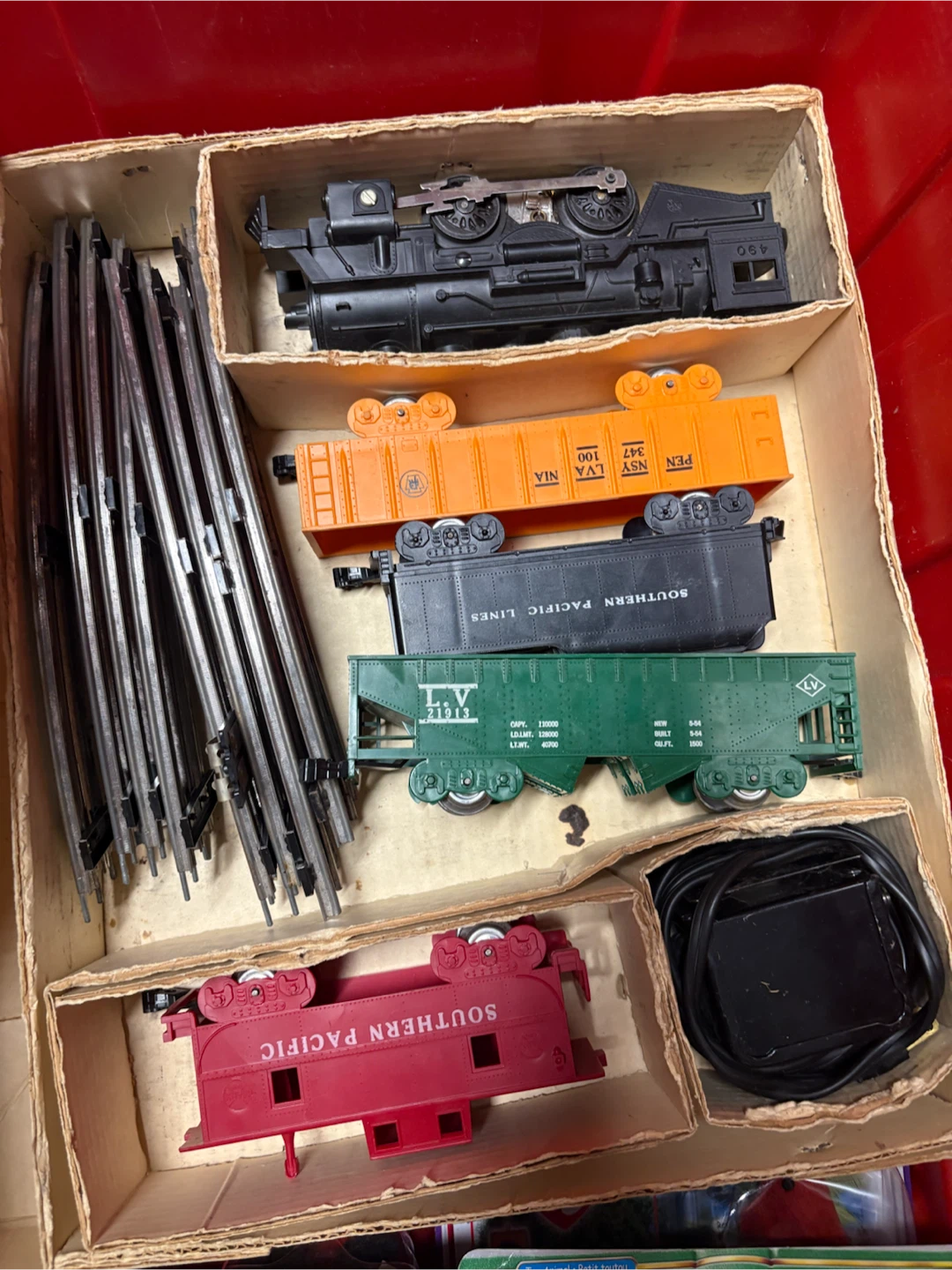 MARX Steam Type Electric Train Set - photo 2