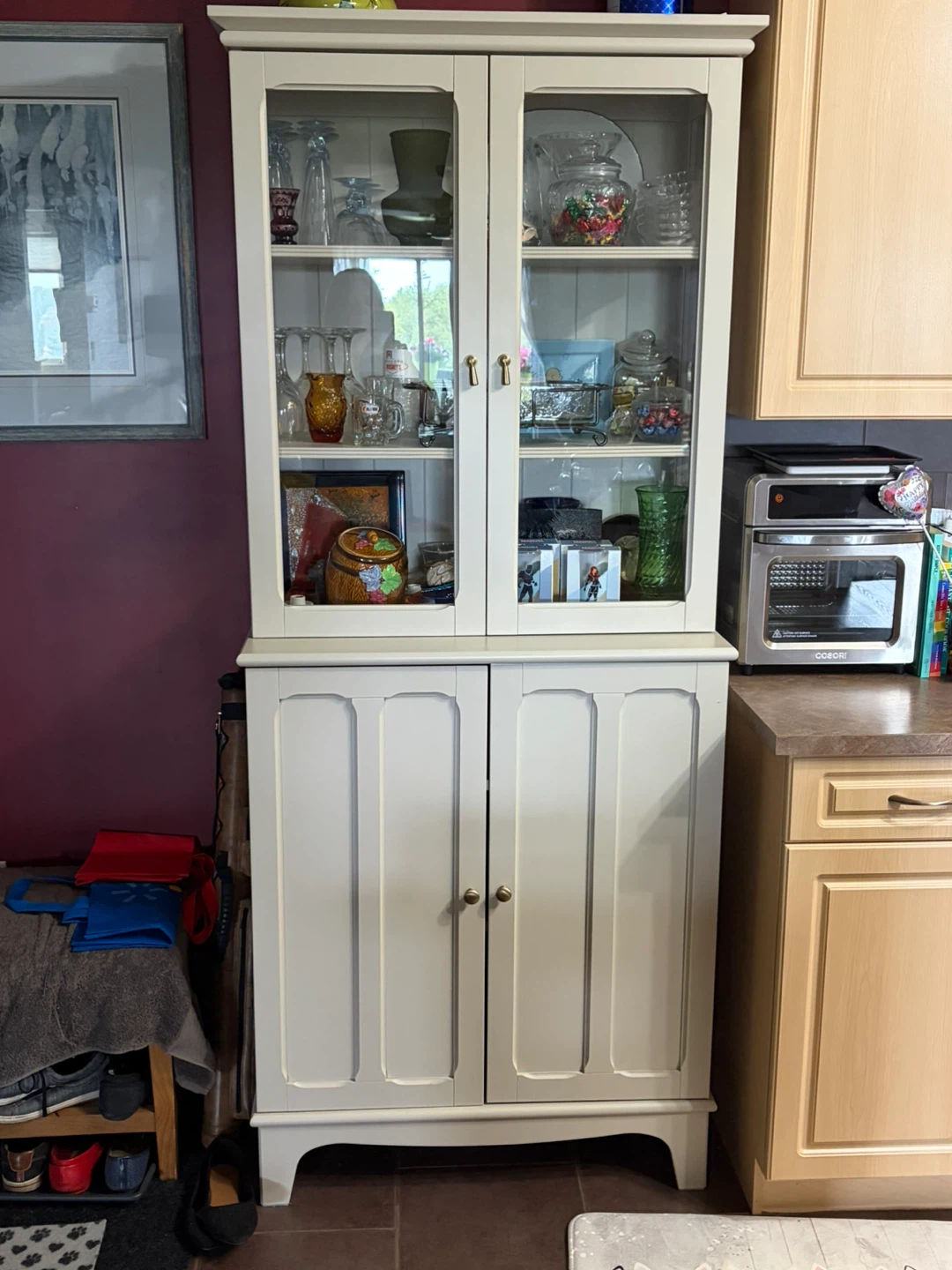 IKEA LOMMARP Cabinet with Glass Doors