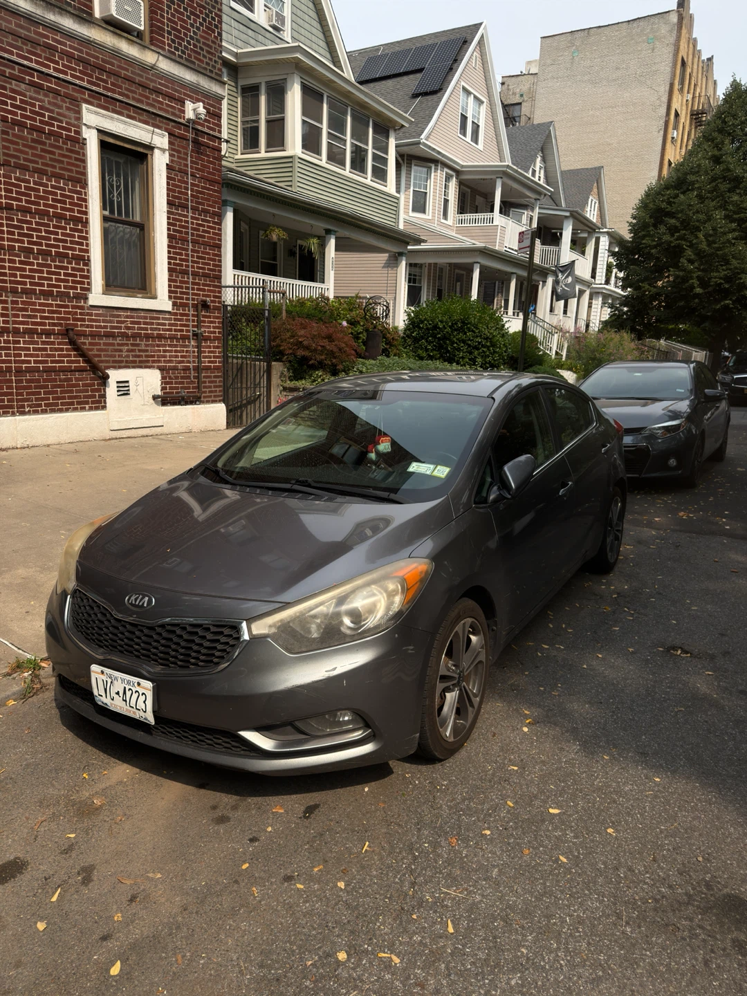 Gray Kia Forte