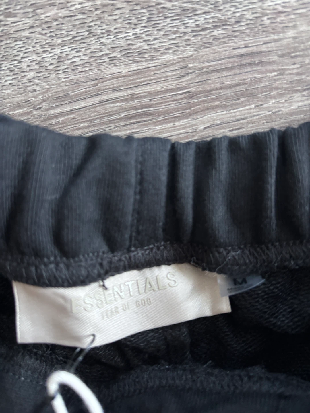Essentials Fear of God Black Sweat Shorts Size M - photo 2