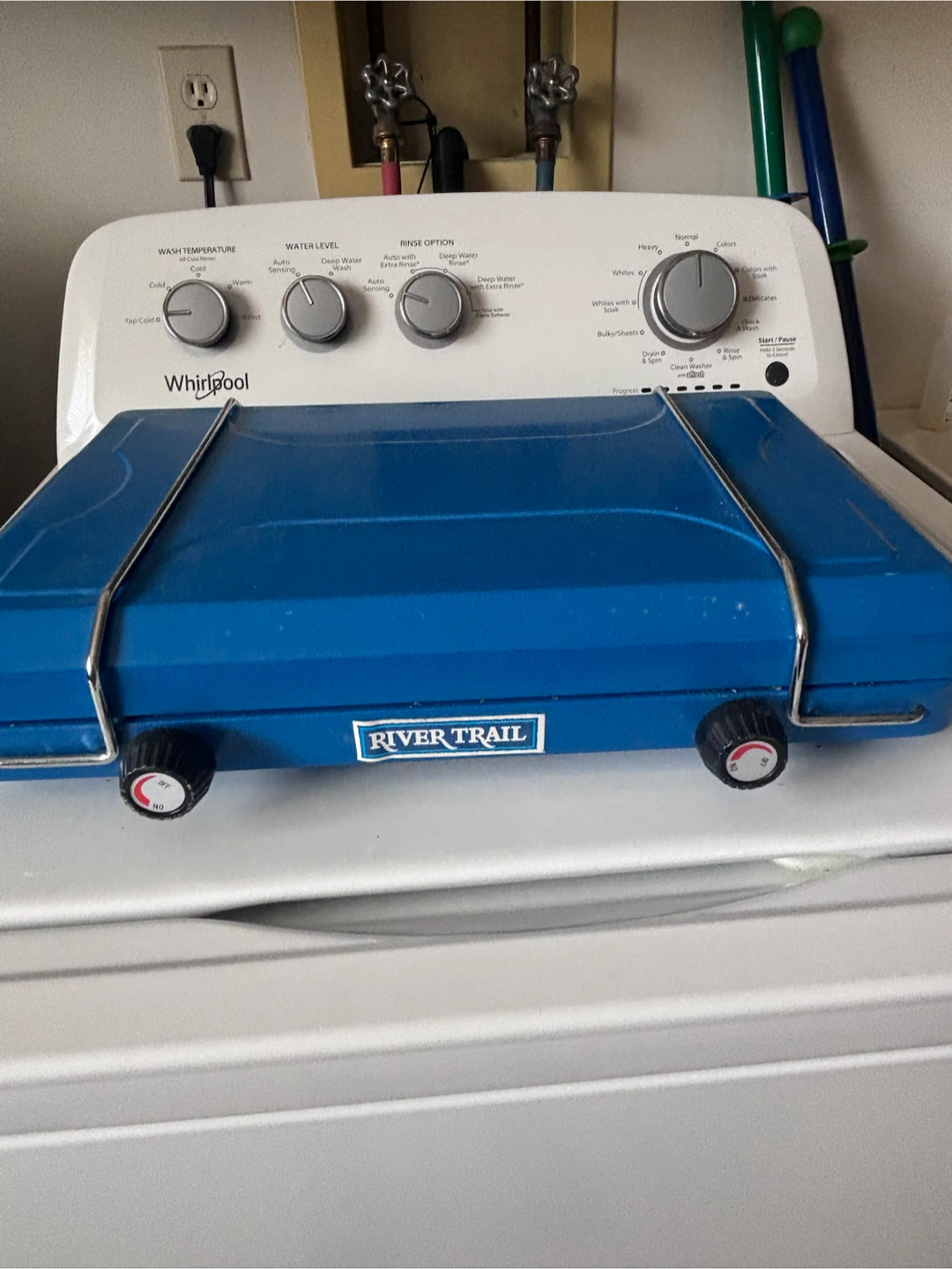 River Trail Blue Portable Propane Camp Stove