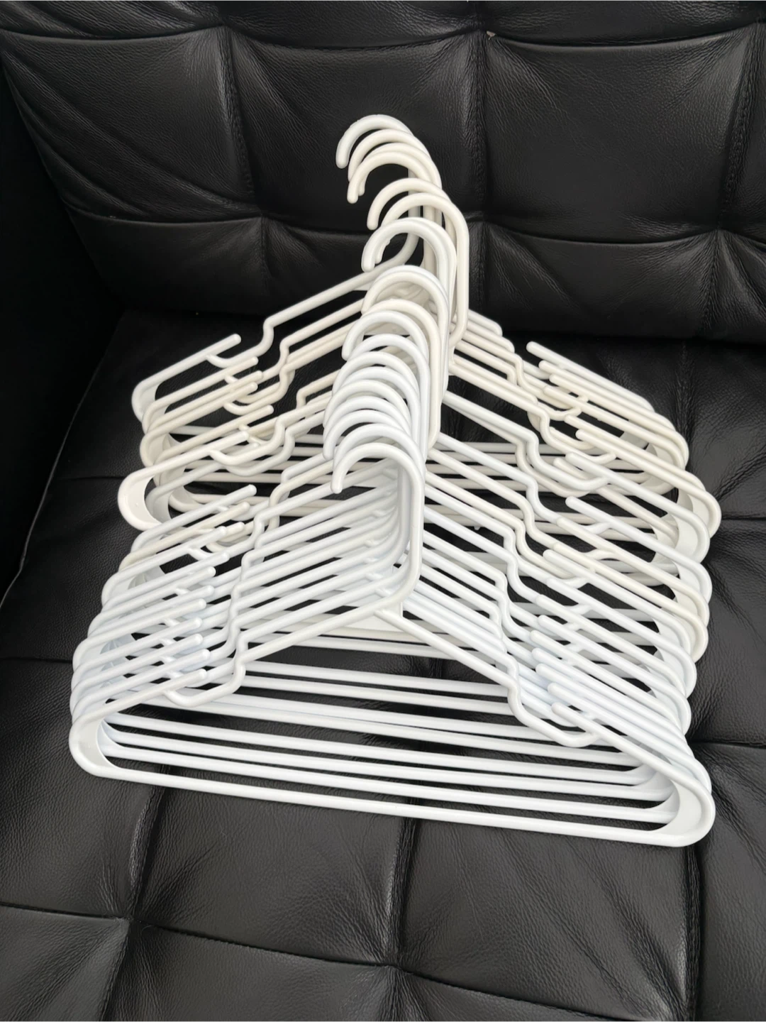 White Plastic Hangers (Set of 20)