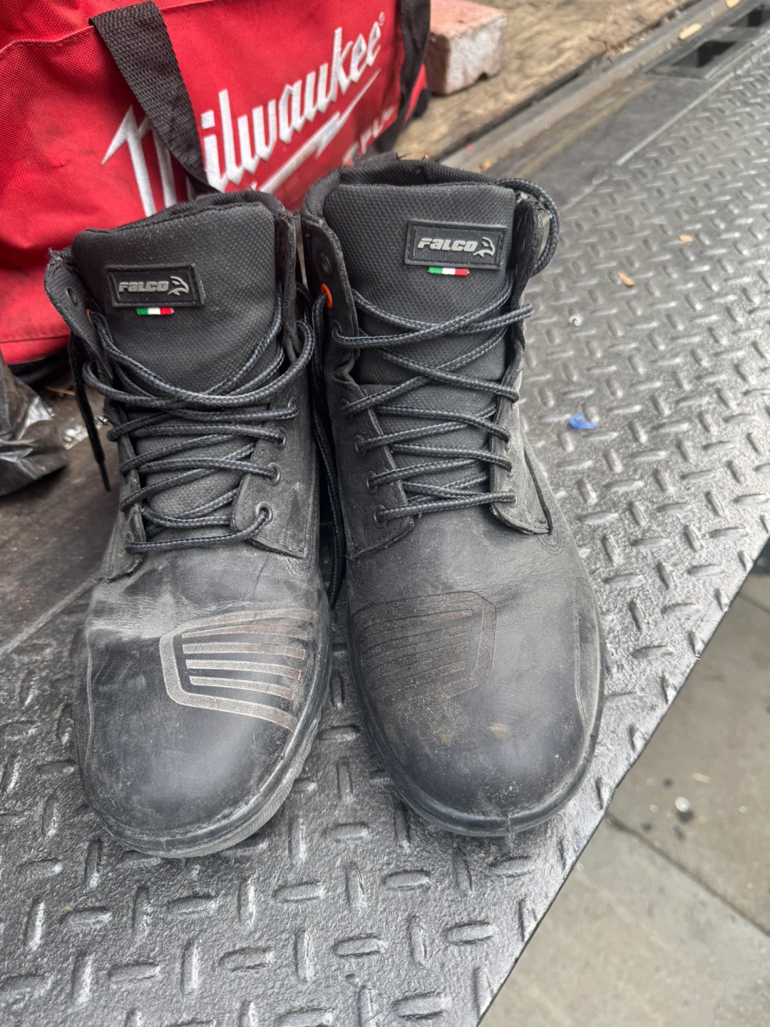 Falco Patrol Motorcycle Boots Size 8 US - photo 2