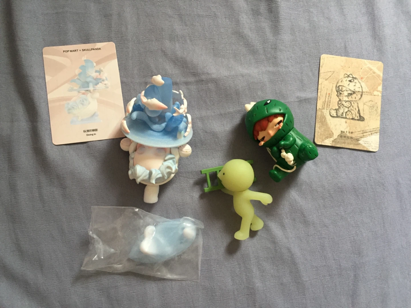 hirono, skull panda, smiski - all for trade