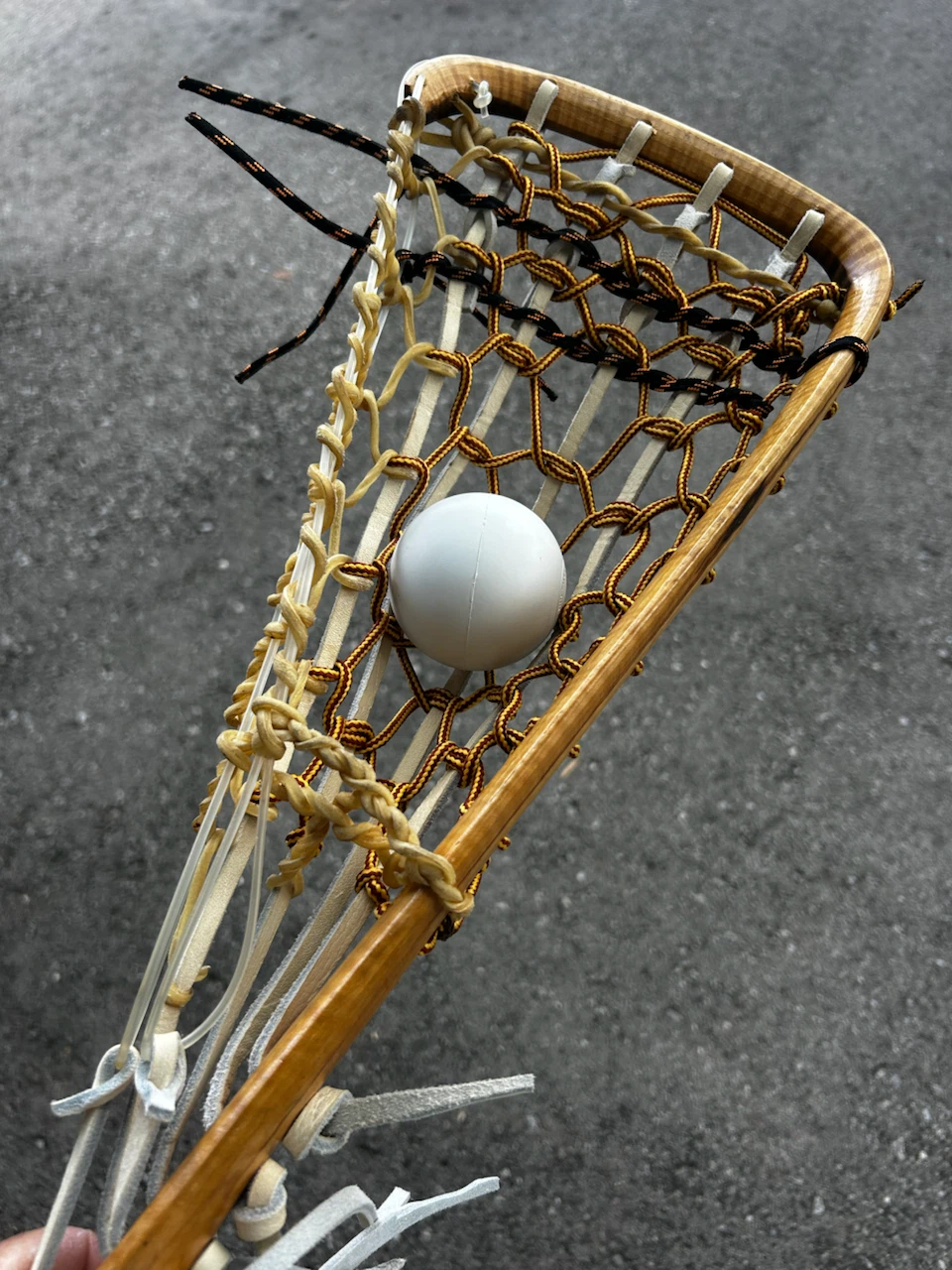 Wooden Lacrosse stick - photo 4