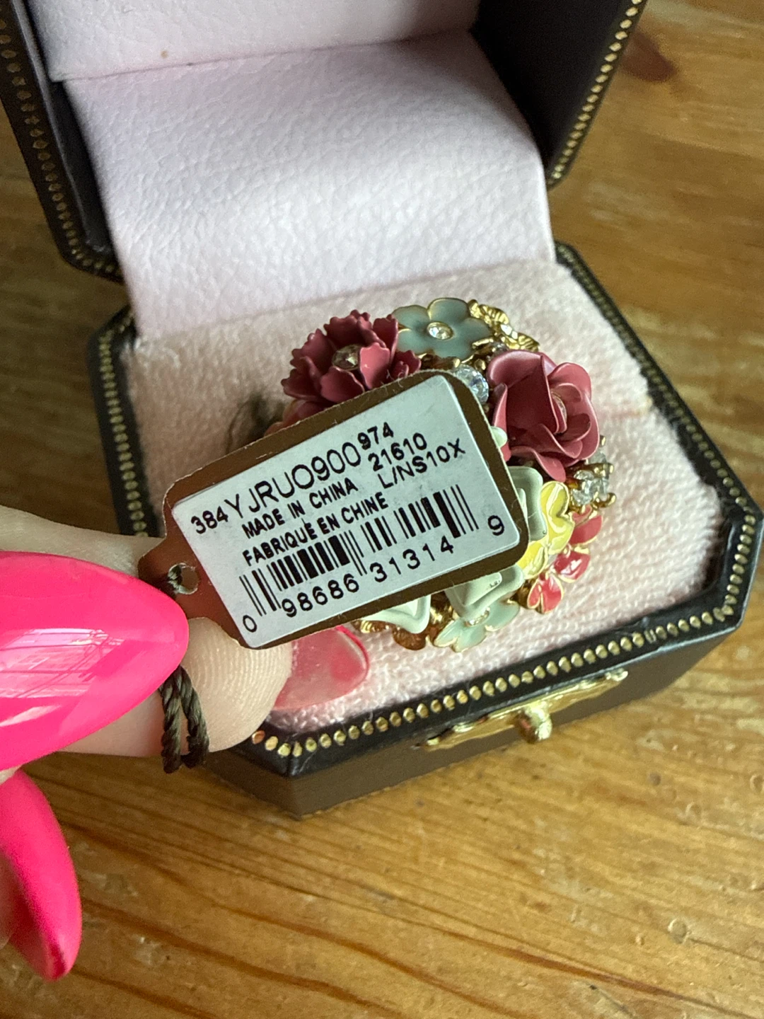 Juicy Couture Floral Ring - photo 4
