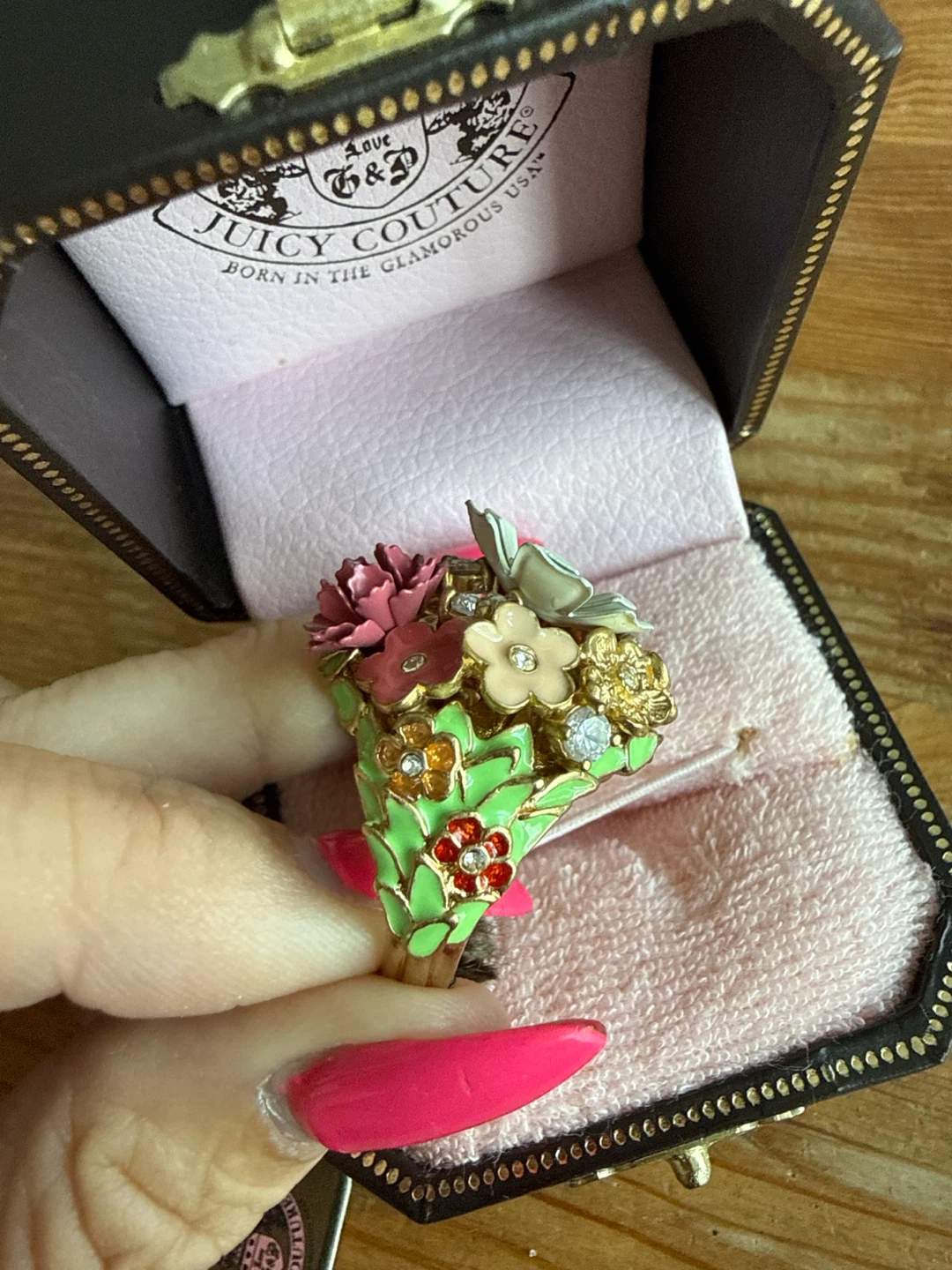 Juicy Couture Floral Ring - photo 5