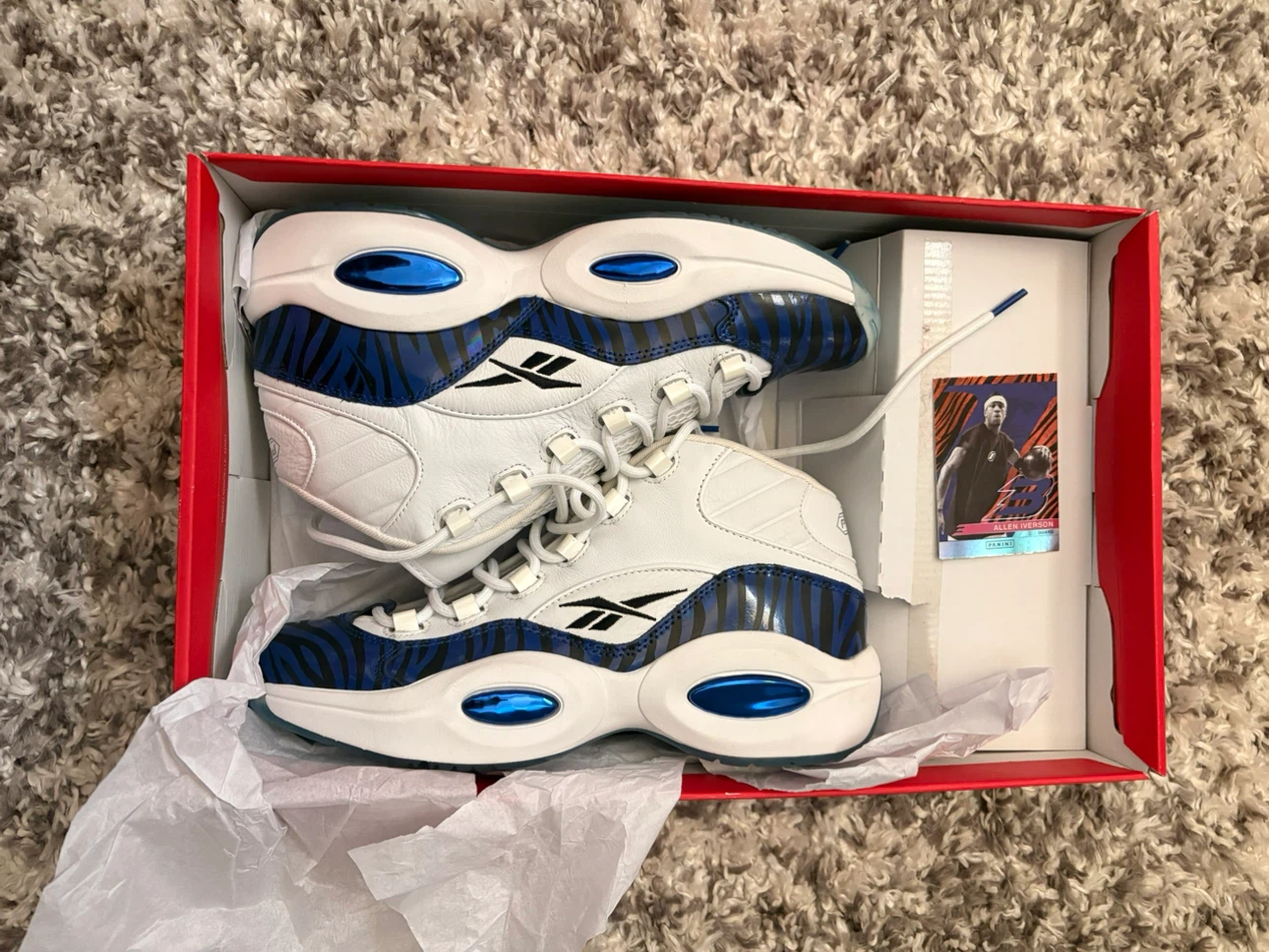 Question Mid "Zebra"  Size 10.5
