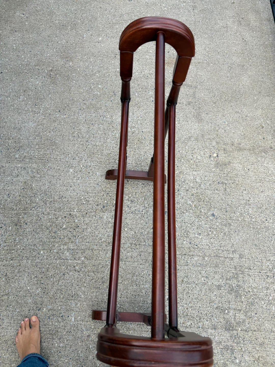 Wooden Quilt Rack / Towel Holder - photo 2
