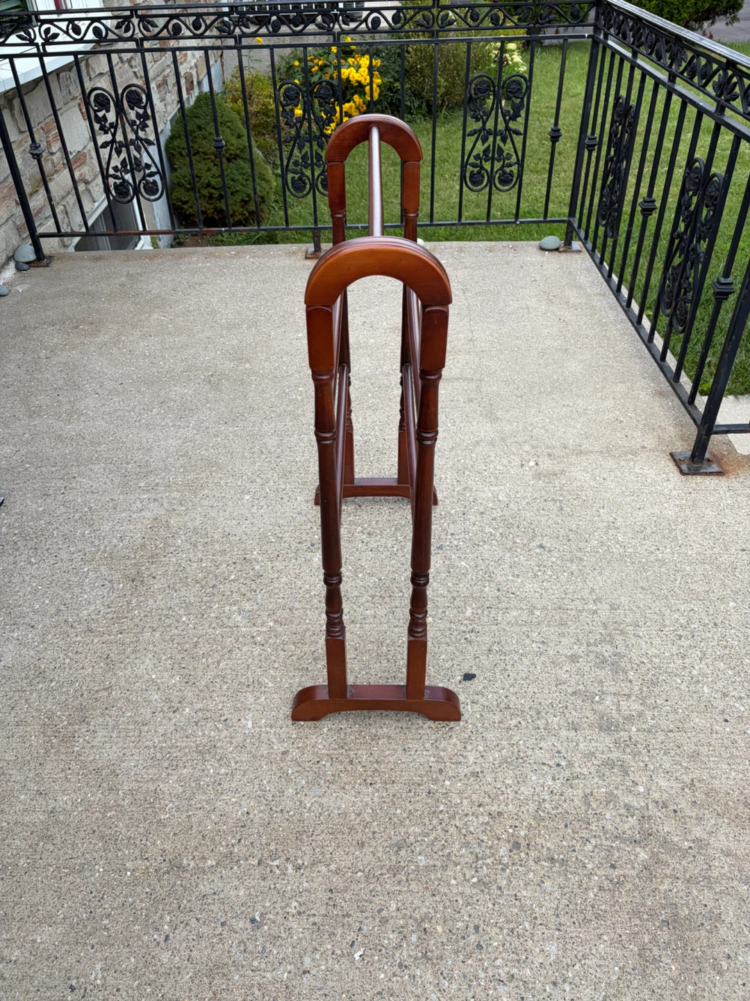 Wooden Quilt Rack / Towel Holder - photo 3