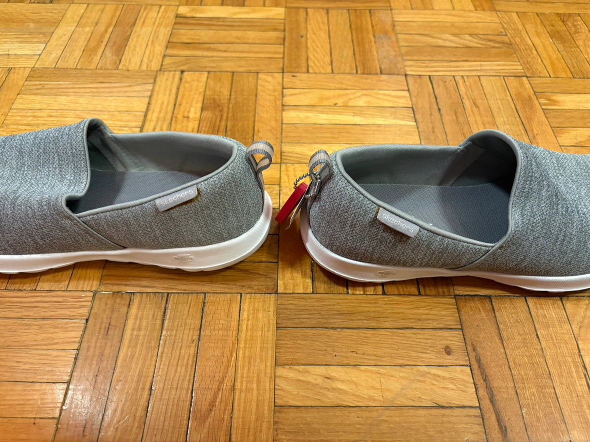 New Skechers Go Walk Max Grey Slip-On Shoes Women's - photo 3