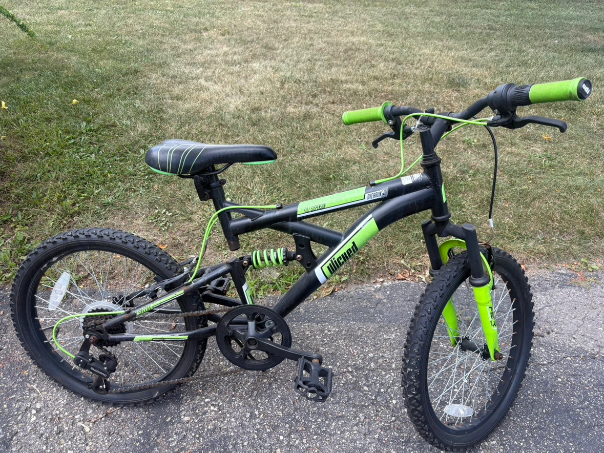 20” Wicked Asr Dx9500 Mountain Bike