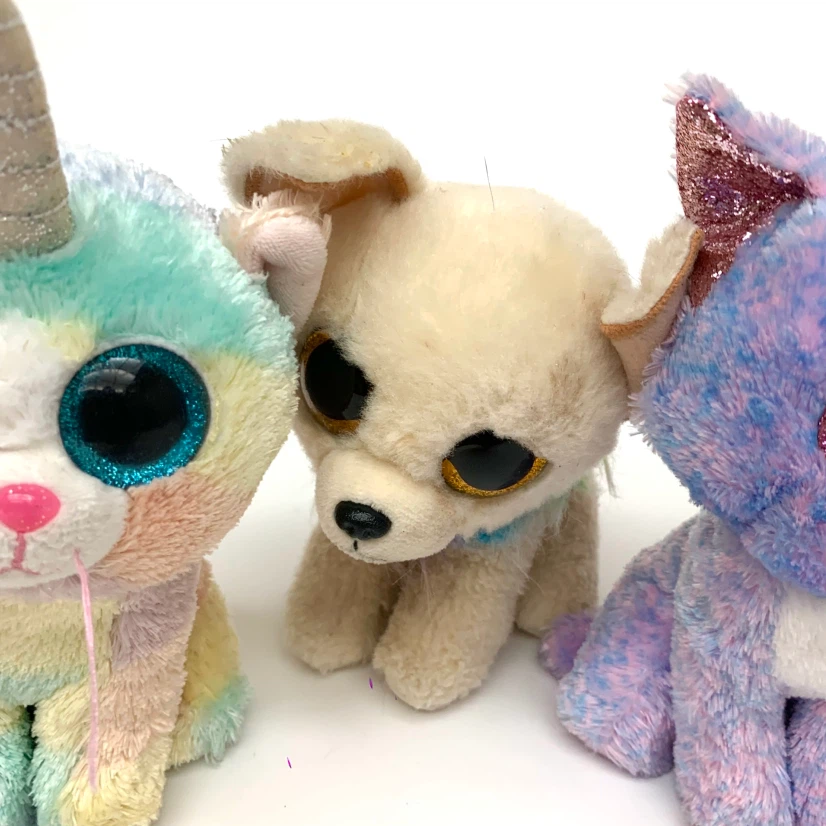 5 Beanie Boos Plush Toys Stuffed Animals Collectible Kids Toy - photo 3