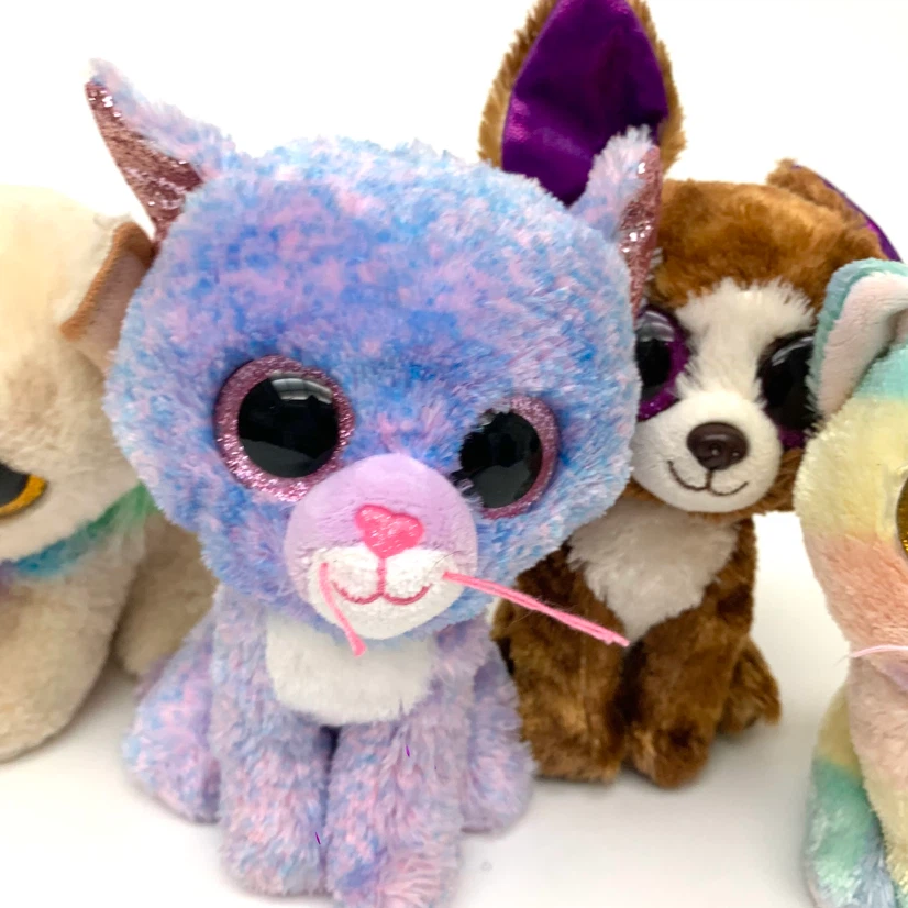 5 Beanie Boos Plush Toys Stuffed Animals Collectible Kids Toy - photo 4
