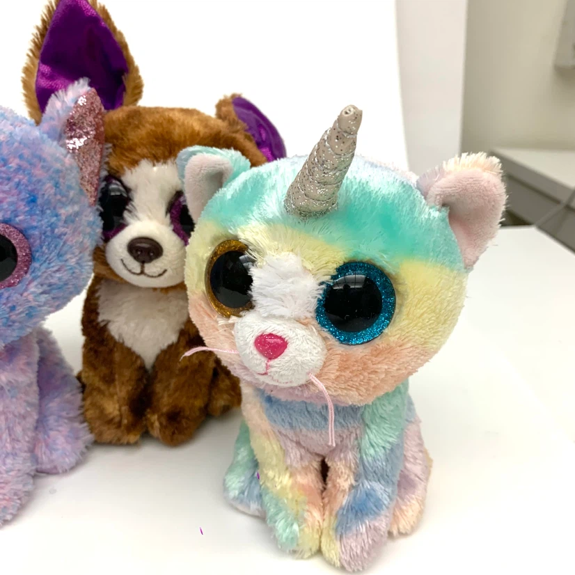 5 Beanie Boos Plush Toys Stuffed Animals Collectible Kids Toy - photo 5