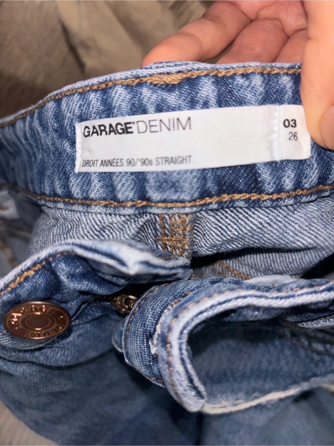 American Eagle & Garage Straight Leg Jeans - Size 4 - photo 2