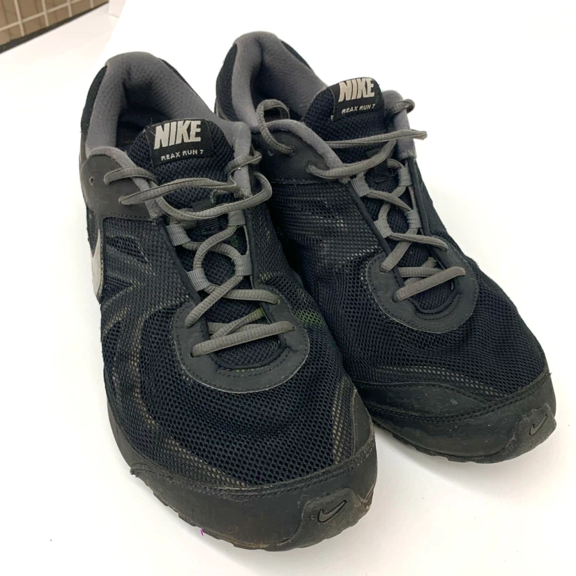 Mens Running Shoes Size 11 Black Athletic Training Gym Sneakers - photo 2