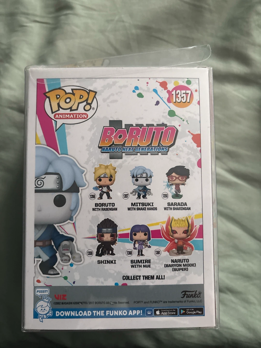 Funko Pop! Animation Boruto Mitsuki with Snake Hands #1357 - photo 3
