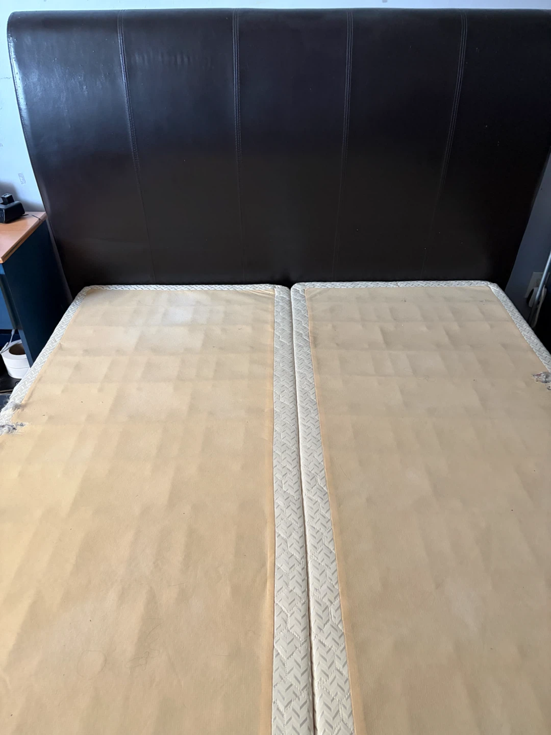 Split King Box Spring with Headboard - photo 4