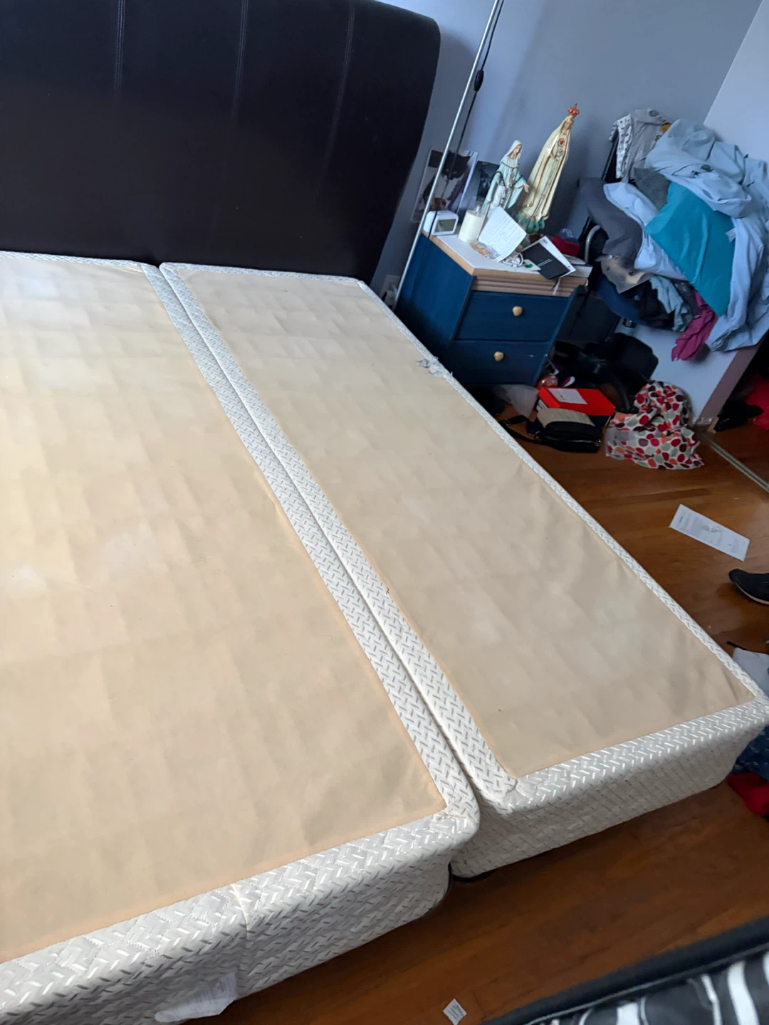Split King Box Spring with Headboard - photo 5