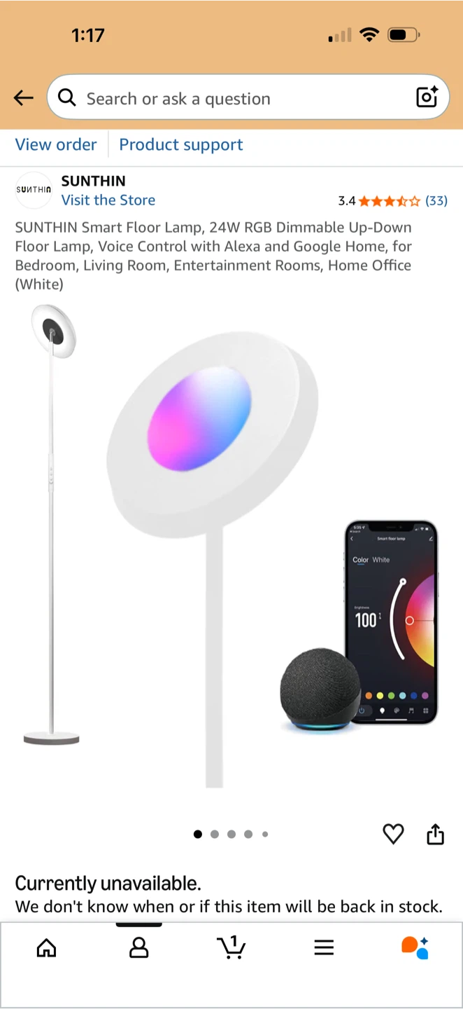 SUNTHIN Smart Floor Lamp - photo 3