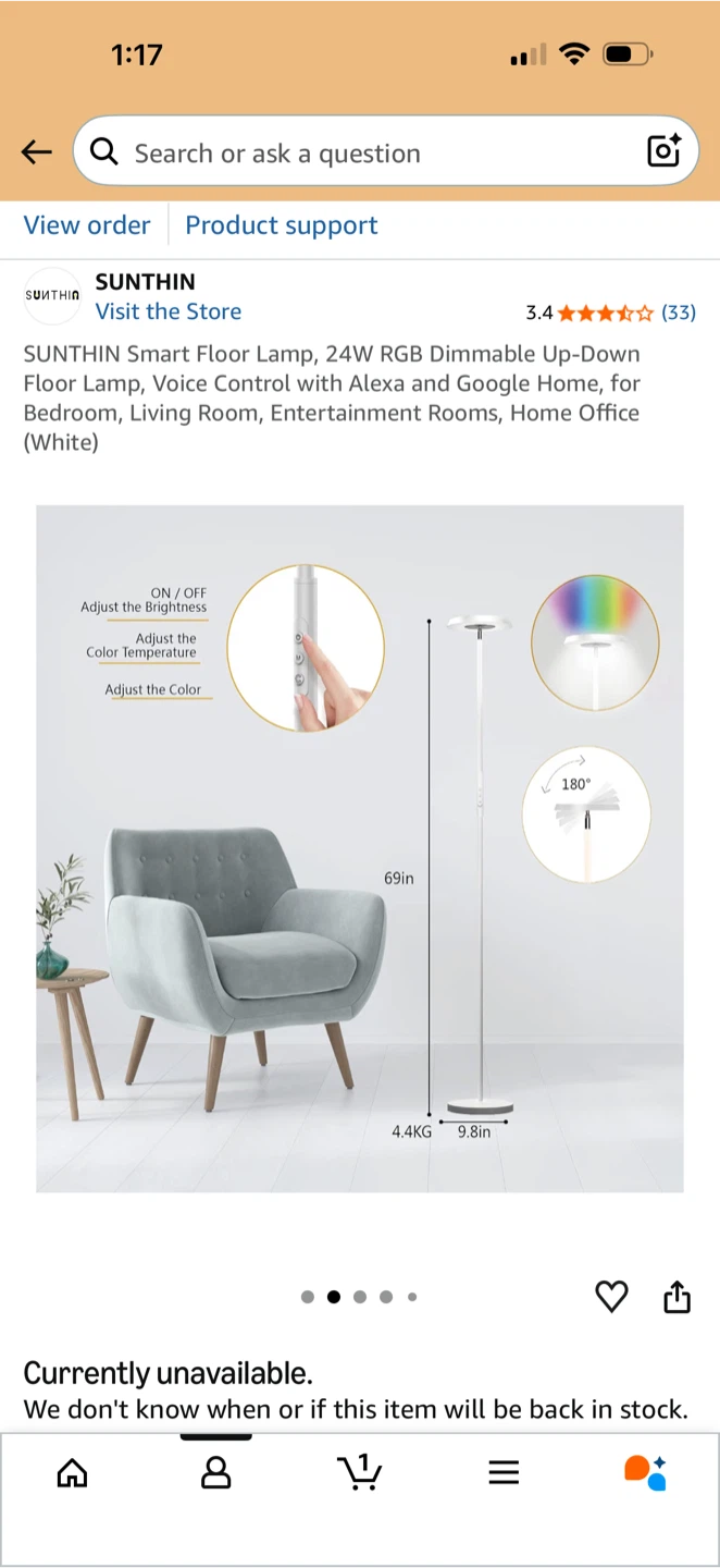 SUNTHIN Smart Floor Lamp - photo 4