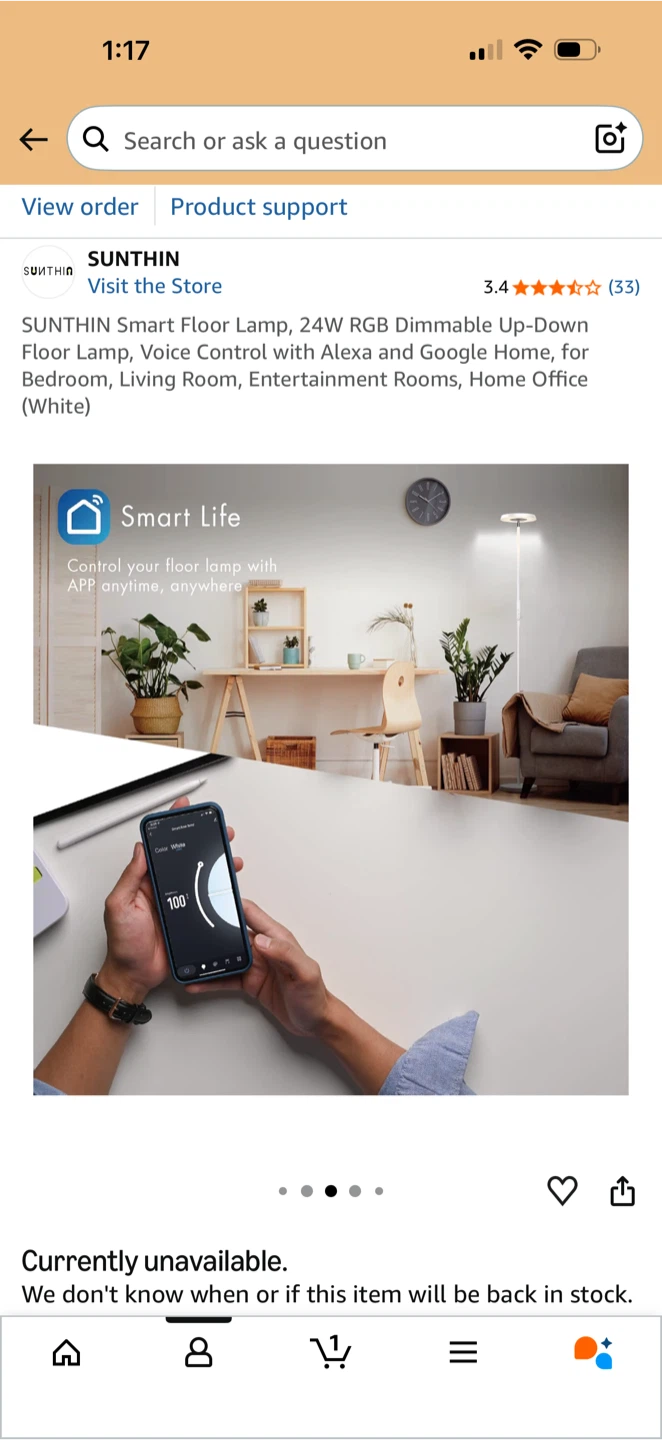 SUNTHIN Smart Floor Lamp - photo 5