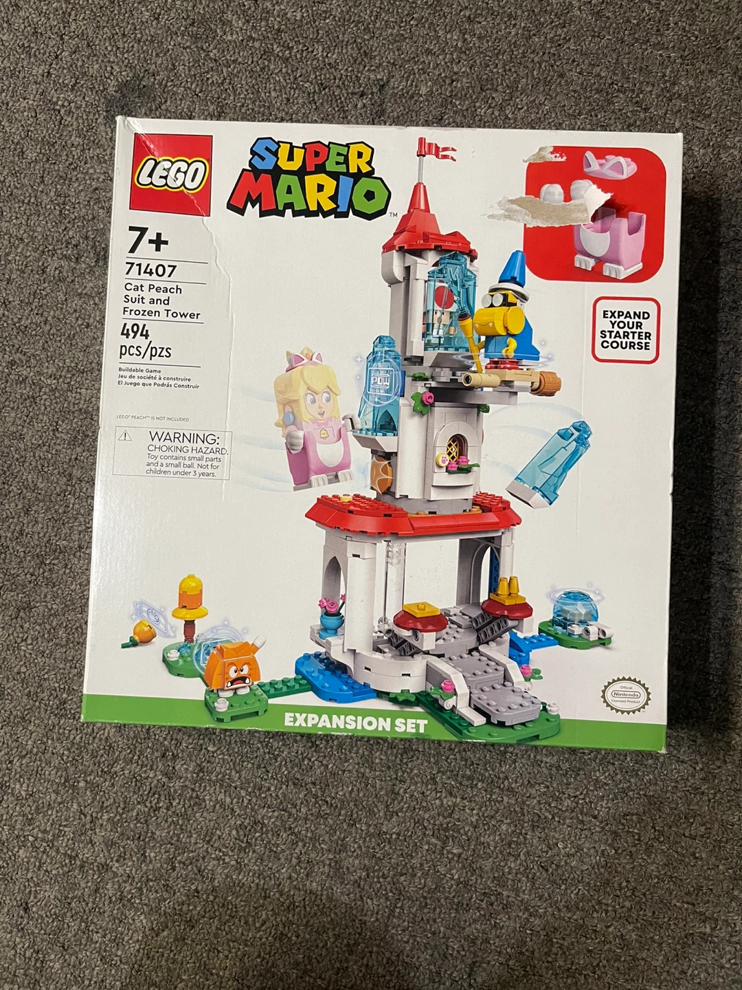LEGO® Super Mario Cat Peach Suit Expansion Set - 71407